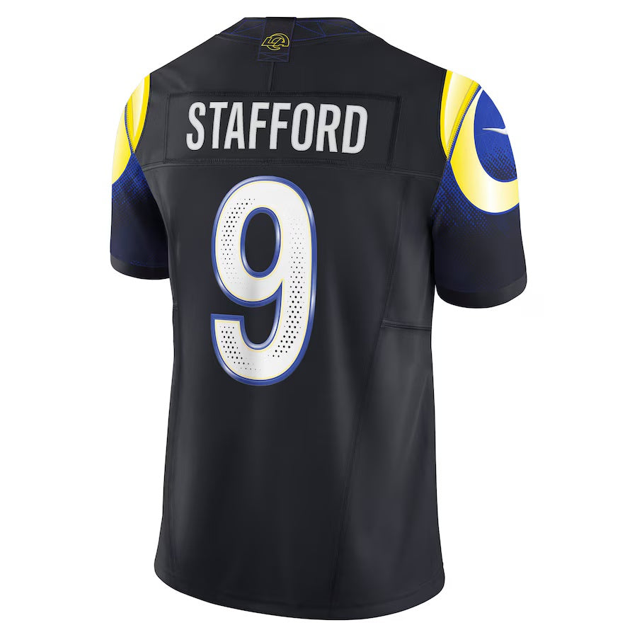 LA.Rams #9 Matthew Stafford 2025 Rivalries Collection Limited Jersey - Midnight Blue Stitched American Football Jerseys