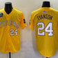 L.Tigers #24 Anthony Eyanson Gold 2025 World Series Stitched Baseball American College Jerseys
