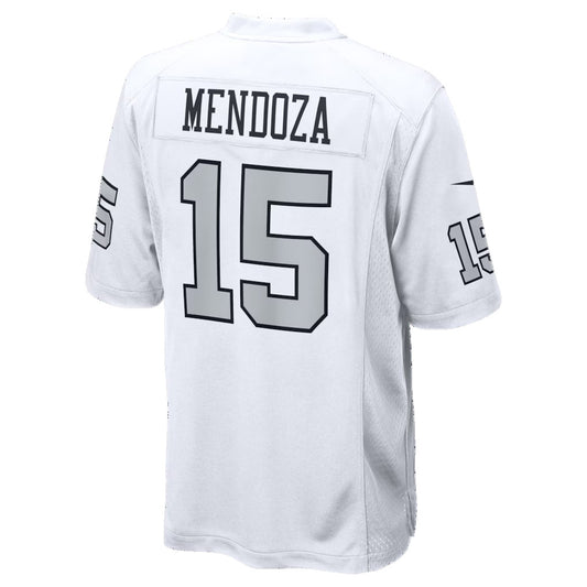 LV.Raiders #15 Fernando Mendoza White Alternate Game Player Stitched Football American Jersey