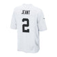 LV.Raiders #2 Ashton Jeanty White 2025 Draft First Round Pick Game Stitched American Football Jerseys