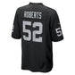 LV.Raiders #52 Elandon Roberts Black Team Game American Football Jerseys