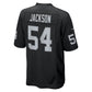 LV.Raiders #54 Brennan Jackson Black Team Game American Football Jerseys