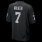 LV.Raiders #7 Quay Walker Black Team Game Stitched Football American Jersey
