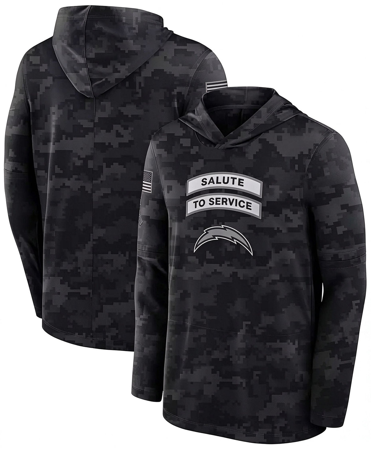 LA.Chargers 2026 Salute To Service Club Pullover Hoodie Cheap sale Birthday and Christmas gifts Stitched American Football Jersey