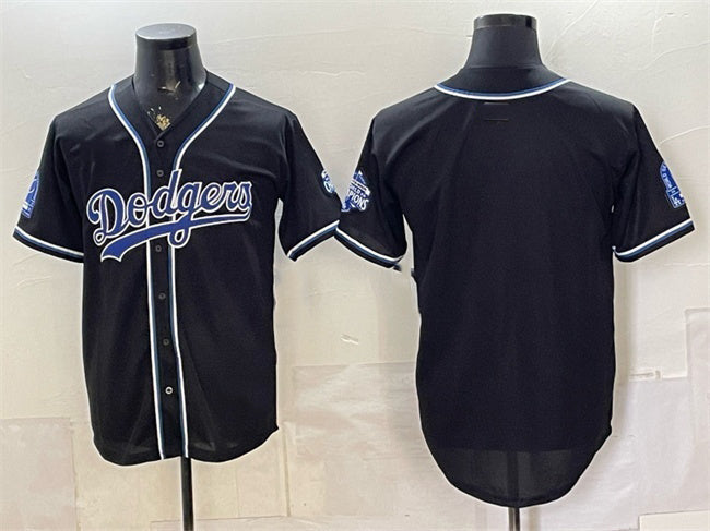 Los Angeles Dodgers Blank B2B Champs 2026 Black Out Style Vapor Limited Stitched Jersey