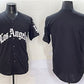 Los Angeles Dodgers Blank Black Mexico 2025 LA Gothic Style With Fernando Patch Vapor Premier Limited Stitched Baseball Jersey