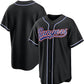 Los Angeles Dodgers Blank Fashion Black Out Stitched Baseball Jersey