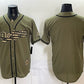 Los Angeles Dodgers Blank Olive 2026 Armed Forces Day Stitched Jersey