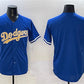 Los Angeles Dodgers Blank Royal 2025 Gold Collection Limited Stitched Baseball Jersey