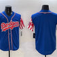 Los Angeles Dodgers Blank Royal Limited Stitched Baseball Jersey