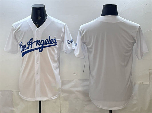 Los Angeles Dodgers Blank White Alternate Stadium Stitched Baseball Jersey