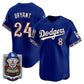 Los Angeles Dodgers Front #8 Back #24 Kobe Bryant x Dia De Los Muertos Royal 2026 Baseball Jersey