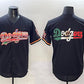 Los Angeles Dodgers Team Big Logo Black Mexico Limited Stitched Baseball Jersey