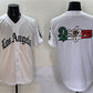 Los Angeles Dodgers Team Big Logo White Mexico 2025 LA Gothic Style With Fernando Patch Vapor Premier Limited Stitched Baseball Jersey