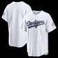 Los Angeles Dodgers White 2026 Gold Collection Stadium Stitched Baseball Jersey