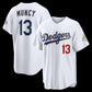 Los Angeles Dodgers #13 Max Muncy White 2026 Gold Collection Stadium Stitched Baseball Jersey