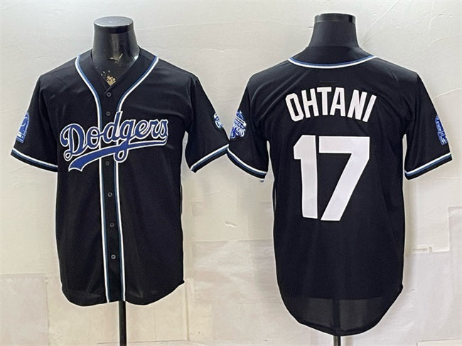 Los Angeles Dodgers #17 Shohei Ohtani B2B Champs 2026 Black Out Style Vapor Limited Stitched Jersey