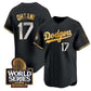 Los Angeles Dodgers #17 Shohei Ohtani Black Gold 2024 World Series Limited Stitched Baseball Jersey