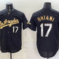 Los Angeles Dodgers #17 Shohei Ohtani Black Gold Limited Stitched Jersey