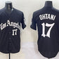 Los Angeles Dodgers #17 Shohei Ohtani Black Mexico 2025 LA Gothic Style With Fernando Patch Vapor Premier Limited Stitched Baseball Jersey