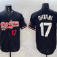 Los Angeles Dodgers #17 Shohei Ohtani Black Mexico Limited Stitched Baseball Jersey