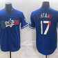 Los Angeles Dodgers #17 Shohei Ohtani Blue Mexico Stitched Baseball Jerseys