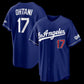 Los Angeles Dodgers #17 Shohei Ohtani Royal Alternate Stadium Stitched Baseball Jersey