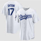 Los Angeles Dodgers #17 Shohei Ohtani White 2025 World Series Champions Stitched Baseball Jersey
