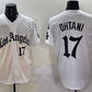 Los Angeles Dodgers #17 Shohei Ohtani White Mexico 2025 LA Gothic Style With Fernando Patch Vapor Premier Limited Stitched Baseball Jersey