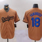 Los Angeles Dodgers #18 Yoshinobu Yamamoto Olive Cool Base Limited Stitched Baseball Jerseys