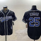 Los Angeles Dodgers #25 Tommy Edman Black 2024 World Series Champions Limited Stitched Baseball Jersey