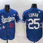 Los Angeles Dodgers #25 Tommy Edman Royal 2025 Tokyo Series Limited Stitched Baseball Jersey