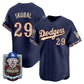 Los Angeles Dodgers #29 Tarik Skubal x Dia De Los Muertos Navy 2026 Baseball Jersey