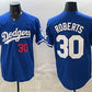 Los Angeles Dodgers #30 Dave Roberts Royal 2026 Limited Stitched Jersey