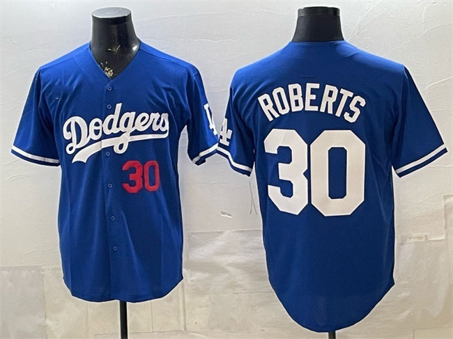 Los Angeles Dodgers #30 Dave Roberts Royal 2026 Limited Stitched Jersey