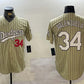 Los Angeles Dodgers #34 Fernando Valenzuela Authentic Collection Stitched Baseball Jersey