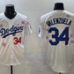 Los Angeles Dodgers #34 Fernando Valenzuela White 2025 Tokyo Series Limited Stitched Baseball Jersey