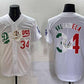 Los Angeles Dodgers #34 Fernando Valenzuela White Mexico Special Vin Scully Patch Stitched Baseball Jersey