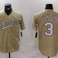 Los Angeles Dodgers #3 Chris Taylor Cream Pinstripe Stitched Cool Base Baseball Jersey