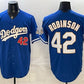 Los Angeles Dodgers #42 Jackie Robinson Royal 2026 Alternate Gold Collection Stadium Stitched Jersey