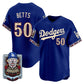 Los Angeles Dodgers #50 Mookie Betts x Dia De Los Muertos Royal 2026 Baseball Jersey
