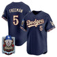 Los Angeles Dodgers #5 Freddie Freeman x Dia De Los Muertos Navy 2026 Baseball Jersey