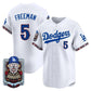 Los Angeles Dodgers #5 Freddie Freeman x Dia De Los Muertos White 2026 Baseball Jersey