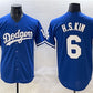 Los Angeles Dodgers #6 H.S.Kim Royal Cool Base Stitched Baseball Jersey
