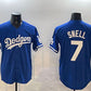Los Angeles Dodgers #7 Blake Snell Royal Cool Base Stitched Baseball Jersey