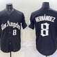 Los Angeles Dodgers #8 Enrique Hernández Black Mexico 2025 LA Gothic Style With 2024 World Series Champions Patch Vapor Premier Limited Stitched Baseball Jersey