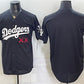 Los Angeles Dodgers x KAWS Black Vapor Premier Limited Stitched Baseball Jersey