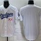 Los Angeles Dodgers x KAWS White Vapor Premier Limited Stitched Baseball Jersey