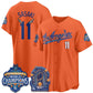 Los Angeles Dodgers #11 Roki Sasaki DB Night Orange Puhics 2026 Vapor Jersey - Stitched