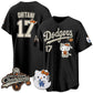 Los Angeles Dodgers #17 Shohei Ohtani Black Puhics Halloween 2026 Vapor V2 Stitched Jersey